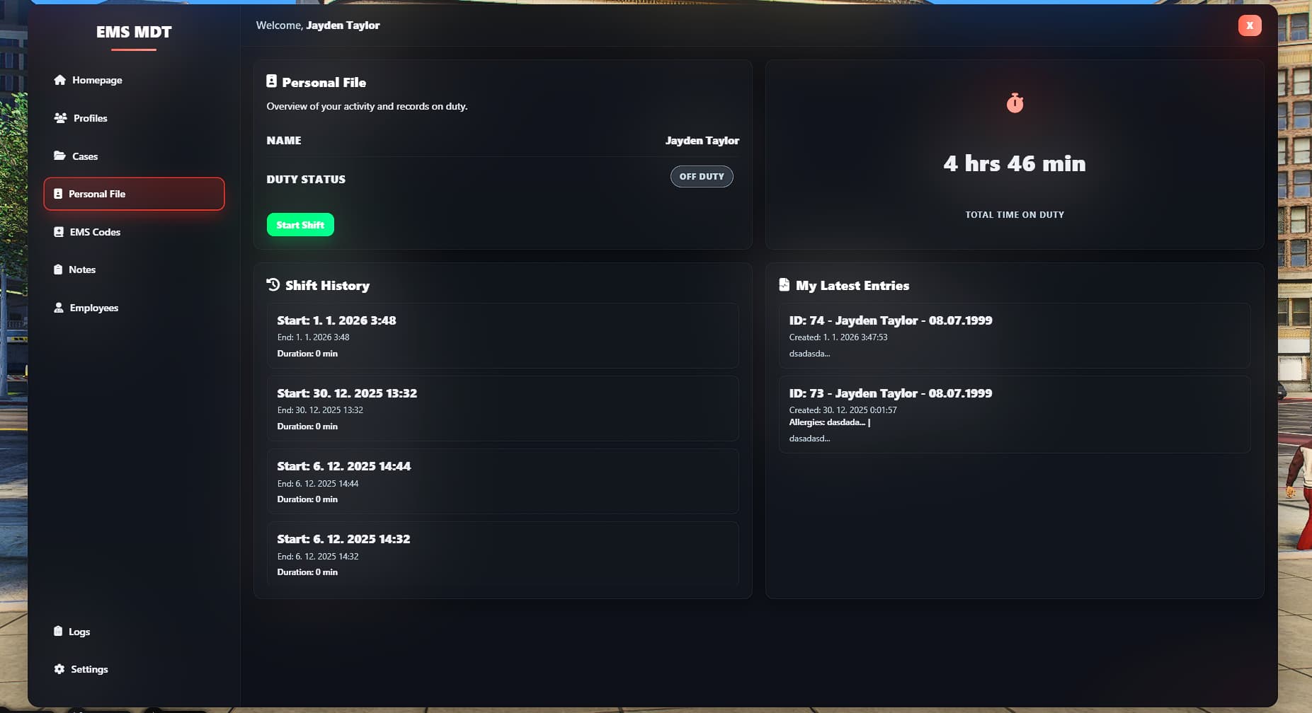 [esx] [escrow] [paid] ems mdt - FiveM Releases - Cfx Forum