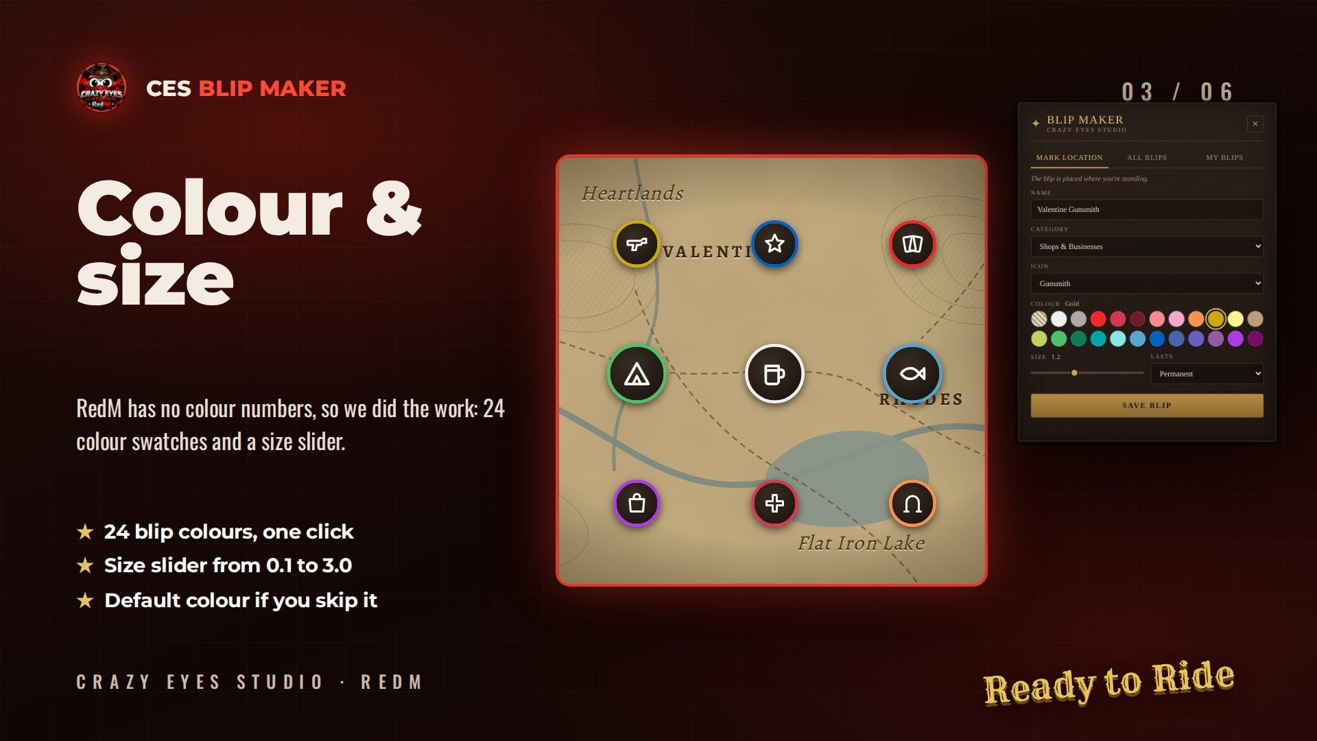 [PAID] CES Blip Maker — Player-made map blips with RDR2 icons ...