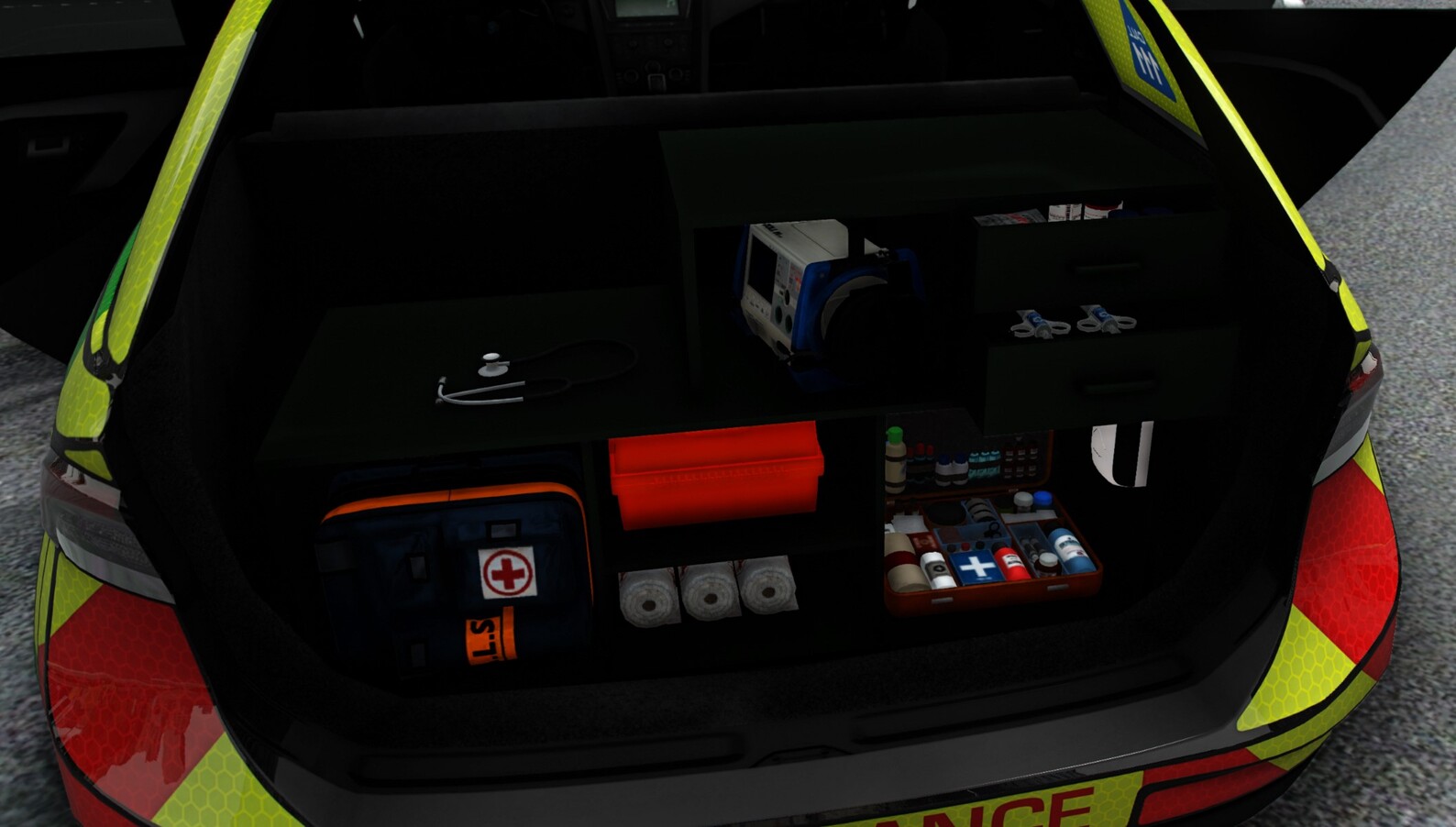 Rhinehart HEMS Unit Ambulance - ELS & NON ELS Versions - FiveM Releases ...