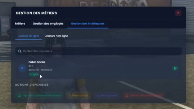 [ESX] INTERIM - JOB MENU - FiveM Releases - Cfx.re Community
