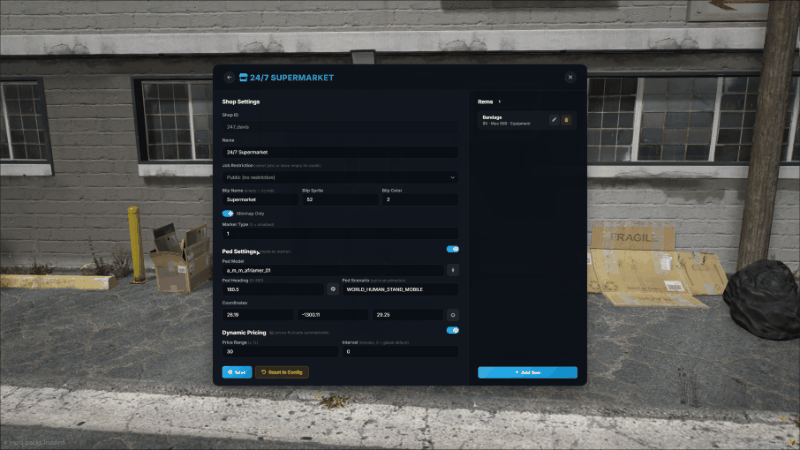 mizu_smartshop - Ped Picker