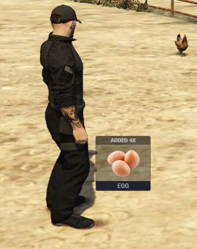 [FREE] Chicken Harvest Script (ox_lib / ox_inventory)