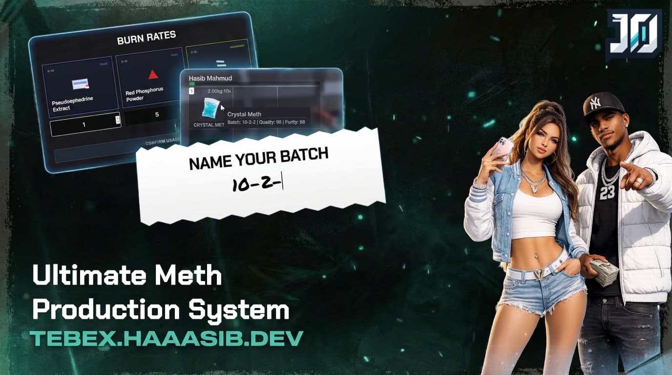 Ultimate Meth Production System | Burn Rates, Temperature Minigame & RV ...