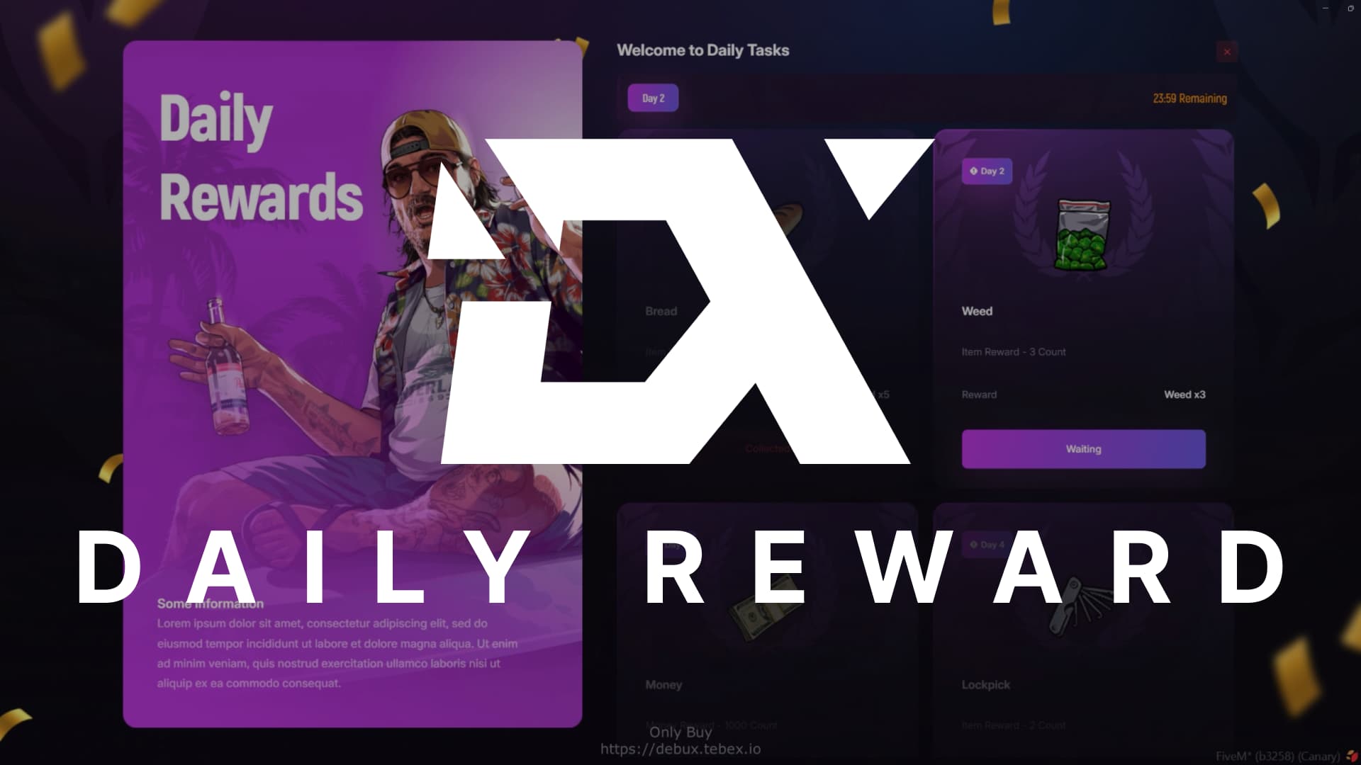 [ESX/QB/QBOX] Daily Reward Script (Daily Gift) - FiveM Releases - Cfx Forum