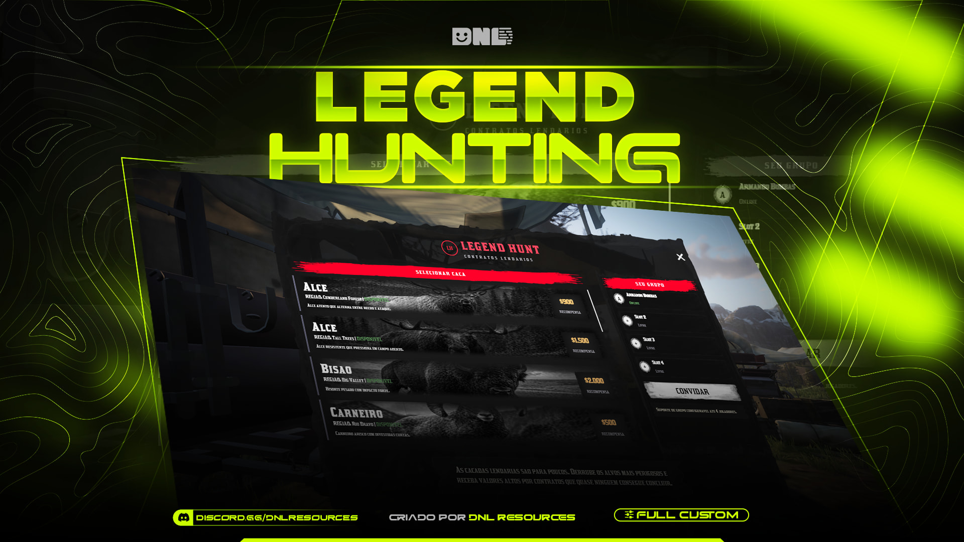 [FREE] DnL - Legend Hunting | RedM Scripts | VORP | RSG - RedM Releases ...