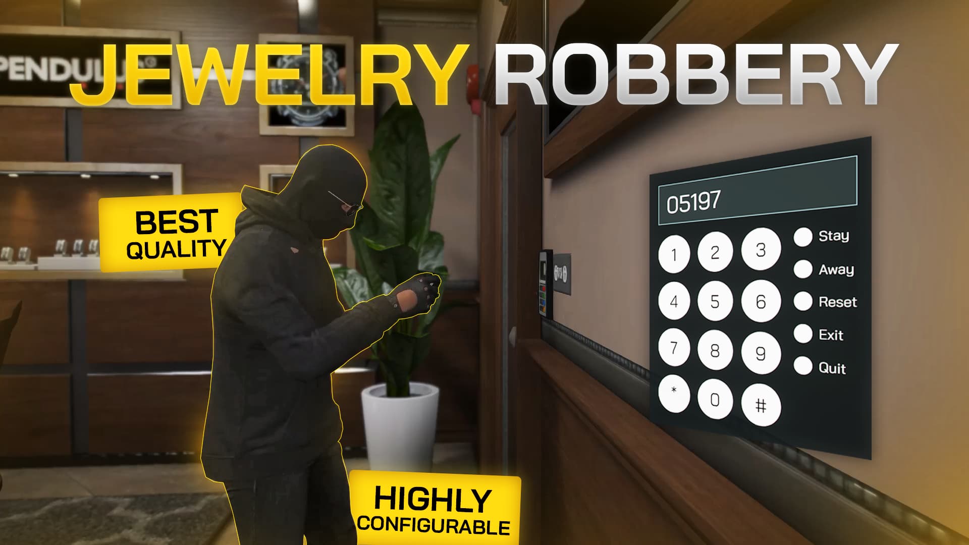 [paid] Jewelry Robbery [esx Qb Qbox Nd Ox] Fivem Releases Cfx Re