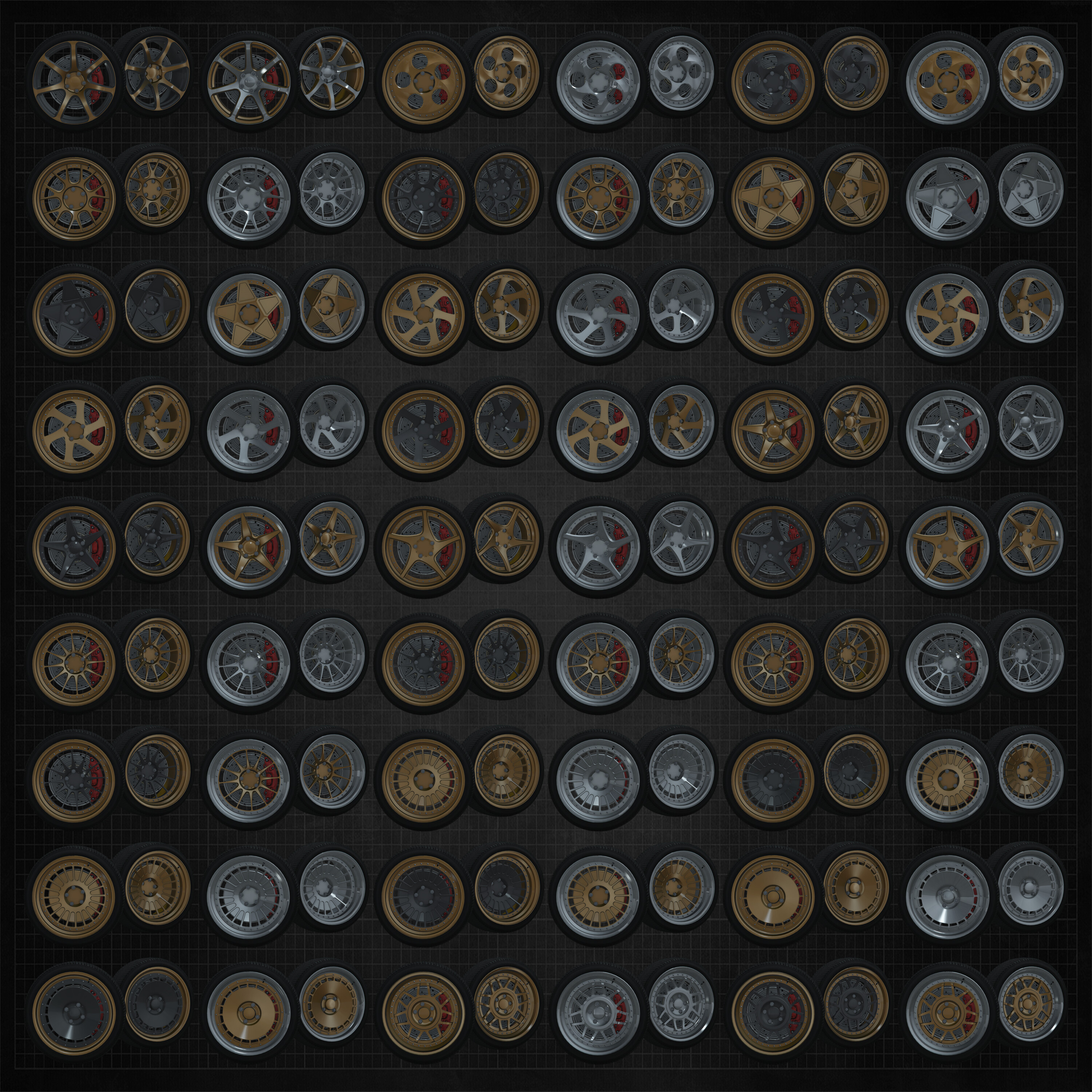 [PAID] Generic Wheel Pack – 106 Wheels, 424 Variations - FiveM Search