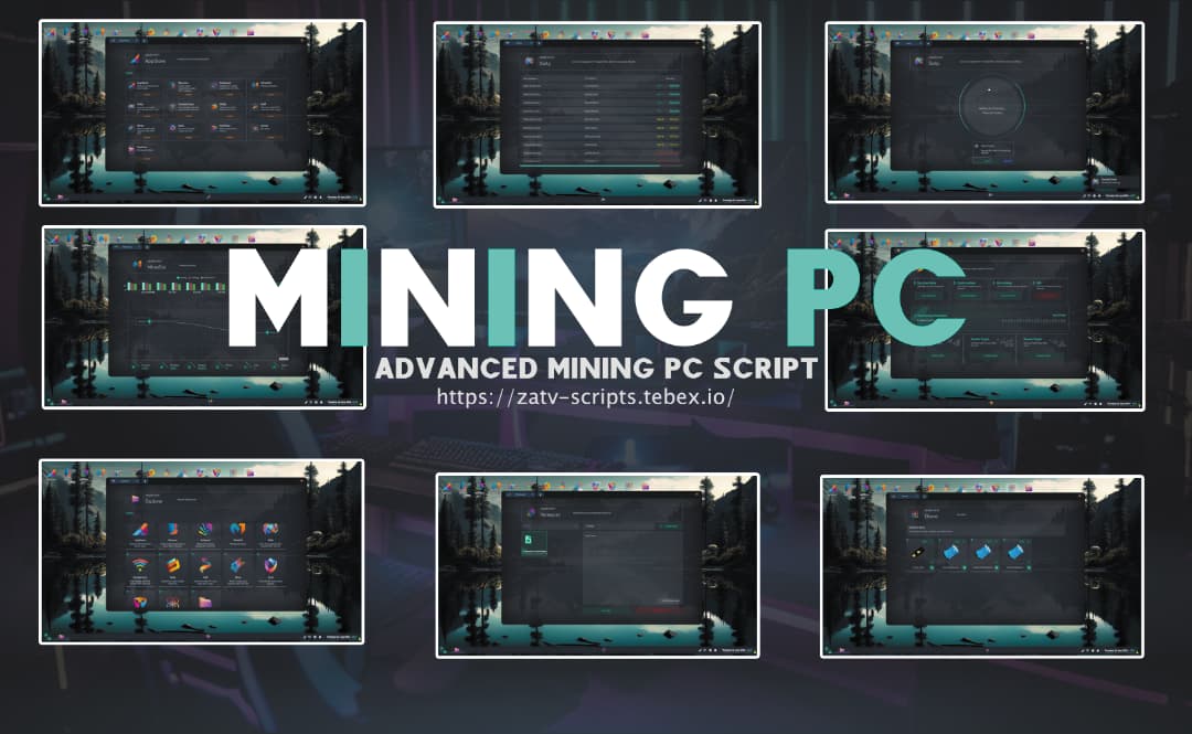 [ZaT-SCRIPTS][QBCore/ESX] FIVEM ADVANCED MINING PC (NOPIXEL 4.0 ...