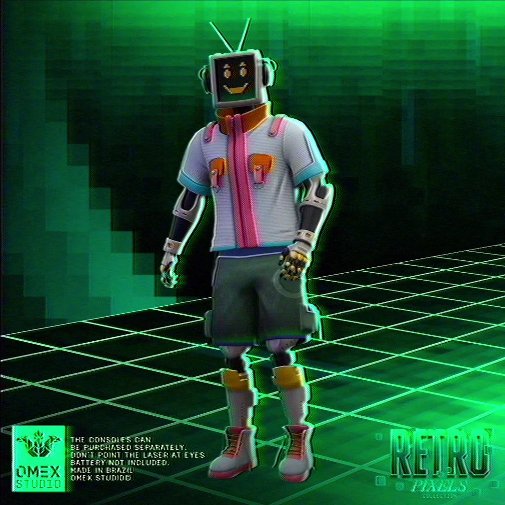 Retro Robots FiveM character collection