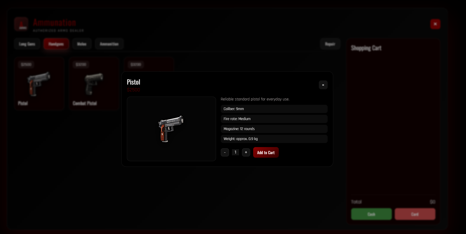[PAID] [Script] | DVC-Weaponshop - FiveM Releases - Cfx Forum