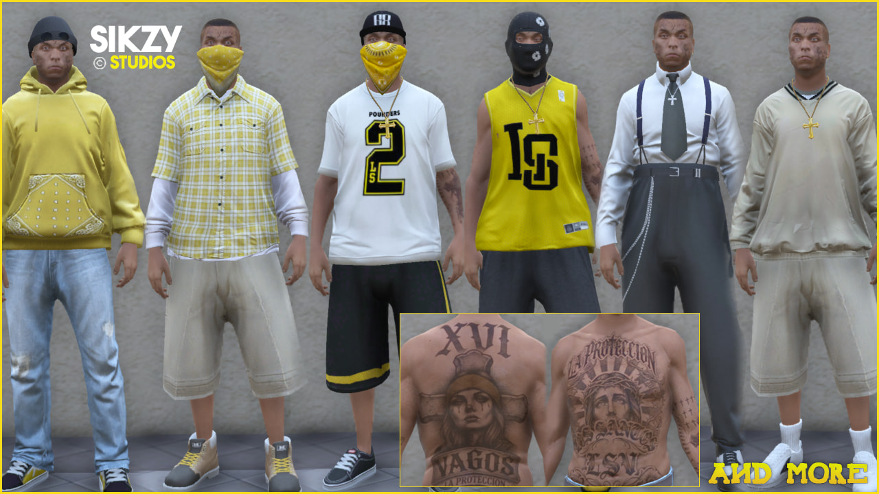 [PED] Carlito - Custom Los Santos Vagos Gangster | Sikzy Studios ...