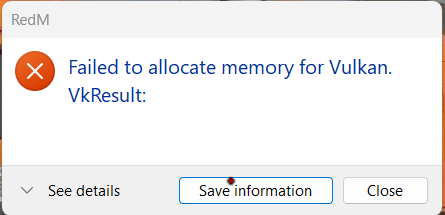 keep getting vulkan error and cannot figure issue out - FiveM Client ...