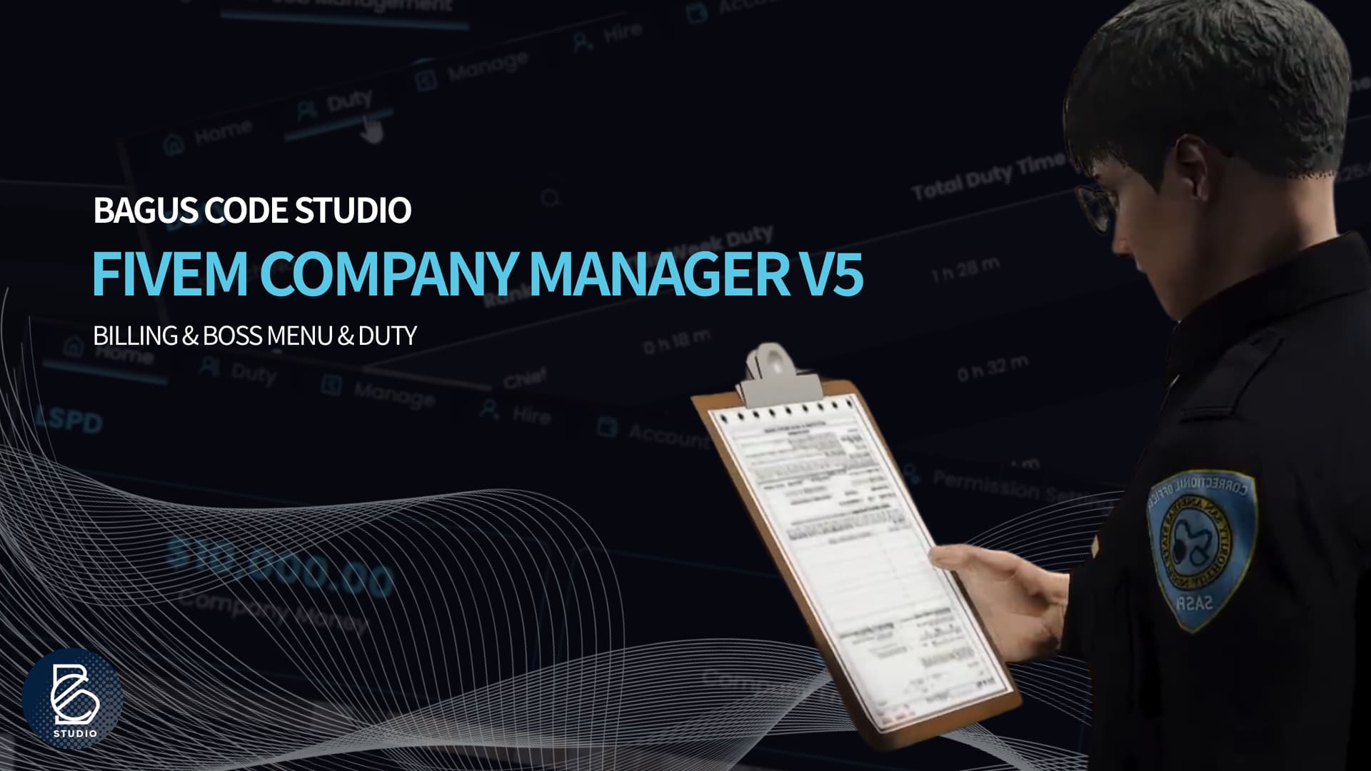 Boss Menu & Billing & Duty - Company Manager [ESX/QB/QBOX] thumbnail 3