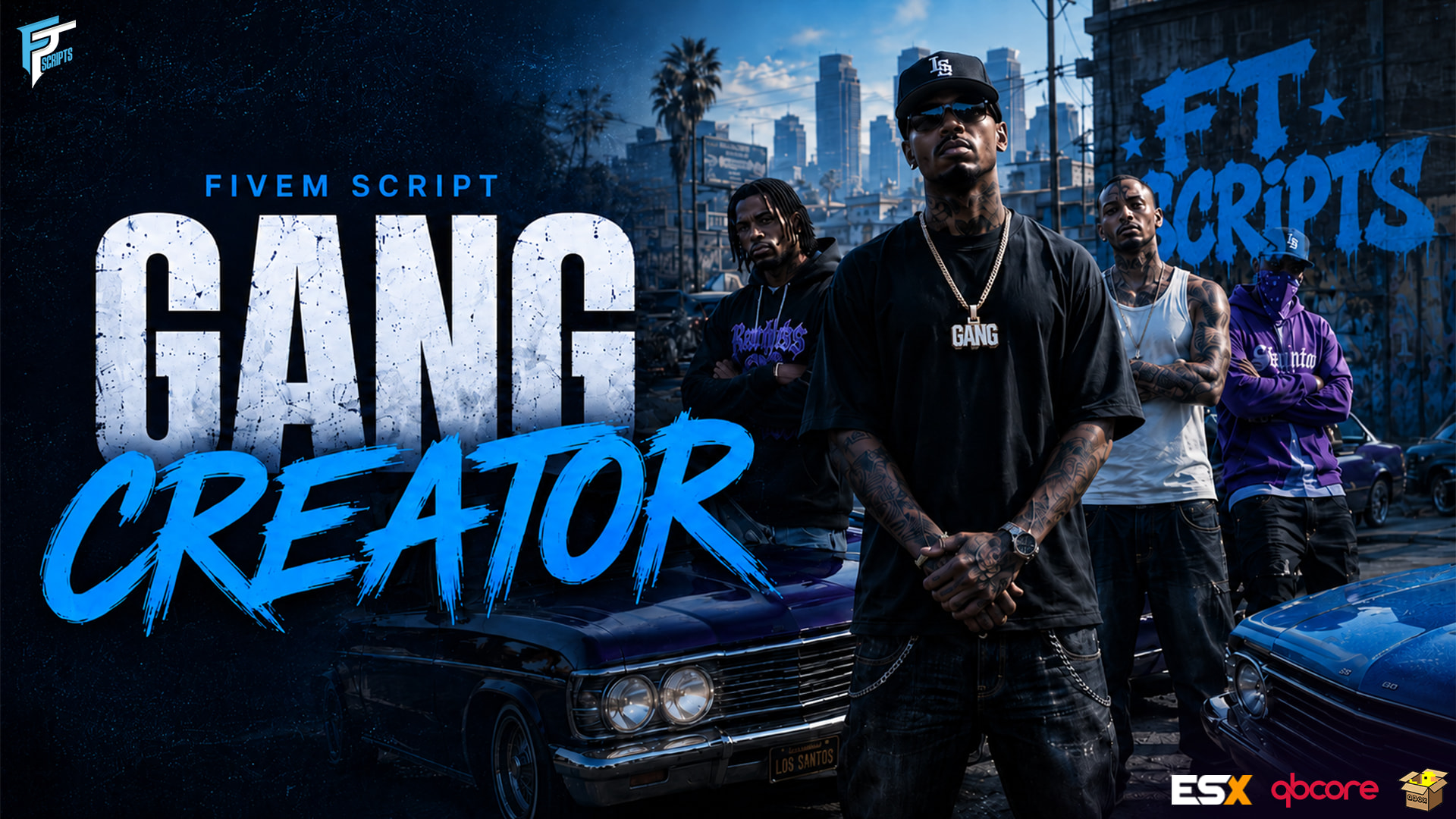 [Release] [ESX]/[QB] Gang Creator | Create & Manage Gangs In-Game ...