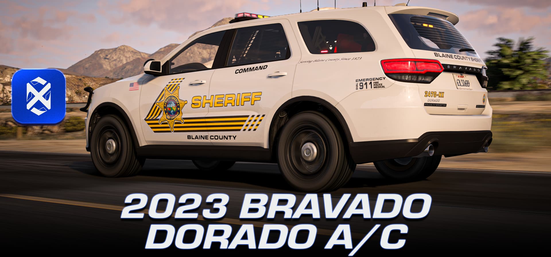 ONX Bravado Dorado A/C Police Interceptor Utility (2023) Thumbnail