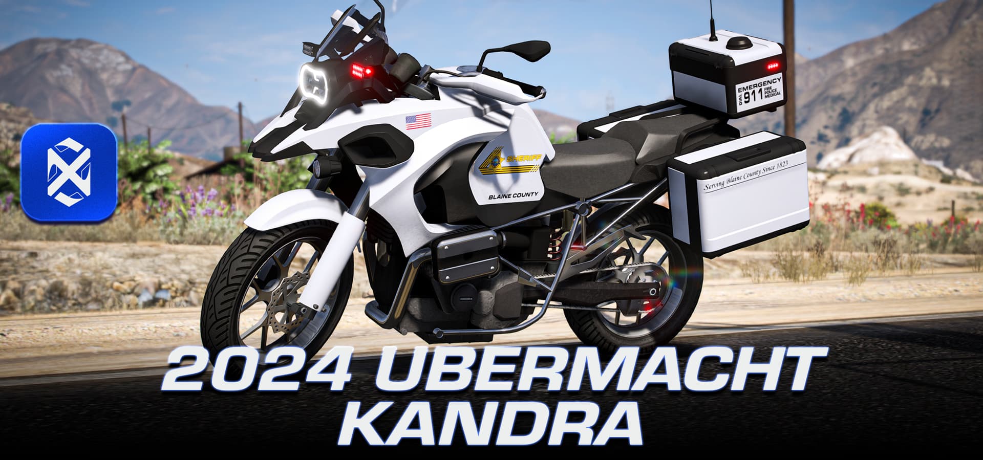 ONX Ubermacht Kandra Police Motorcycle Interceptor (2024) Thumbnail