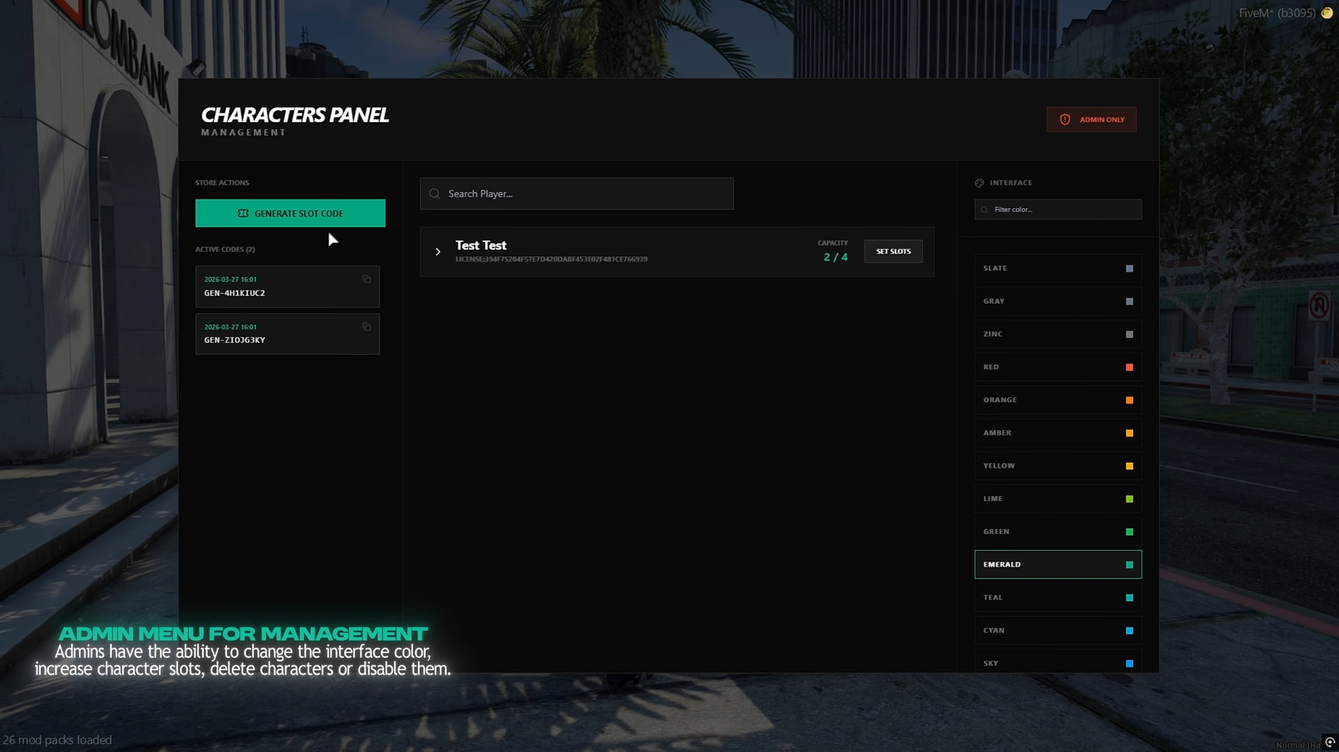 [QB] [ESX] Multicharacter | Advanced Multicharacter System - FiveM ...