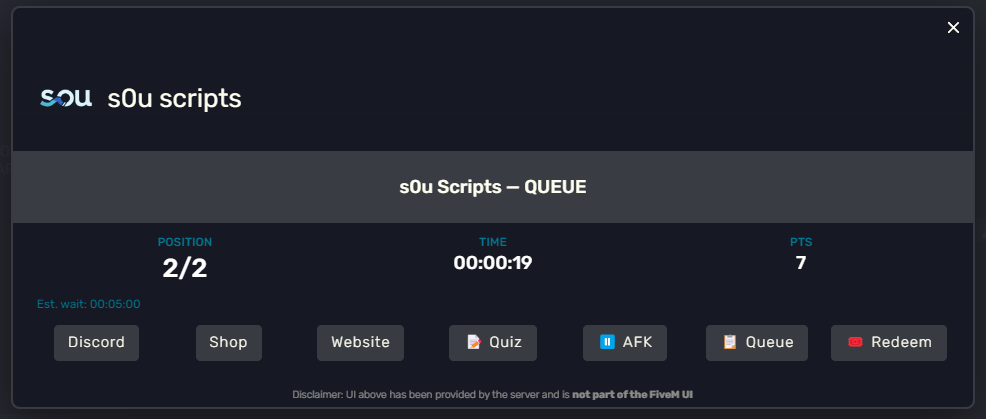 [STANDALONE] Queue System— The Most Advanced Queue System - FiveM ...