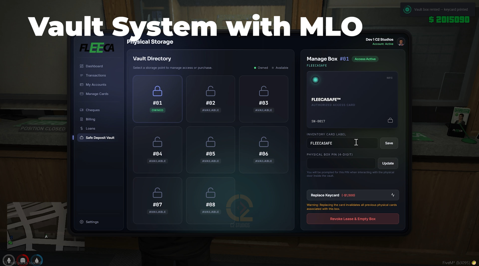 The Ultimate Multi-Banking System || Vault MLO, Physical Cards, Cheques ...