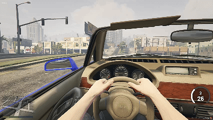 Realistic Driving System (drive smoothly with mouse clicks) Thumbnail