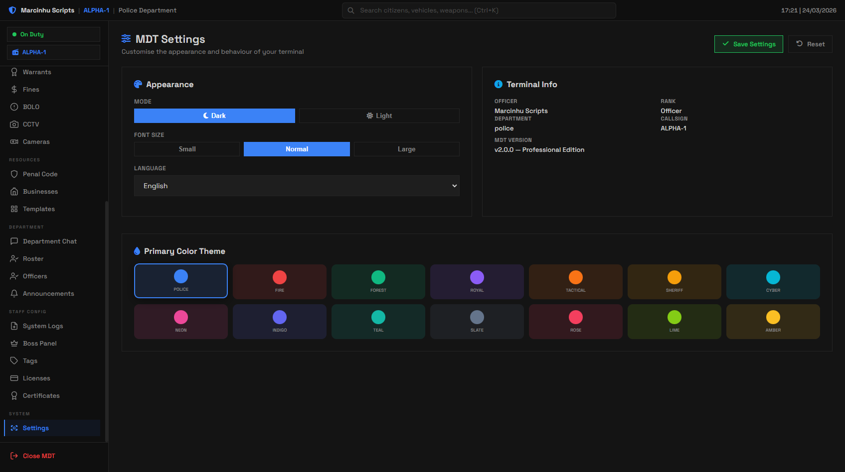 [PAID] m-Mdt - Advanced MDT & Dispatch System - FiveM Releases - Cfx.re ...