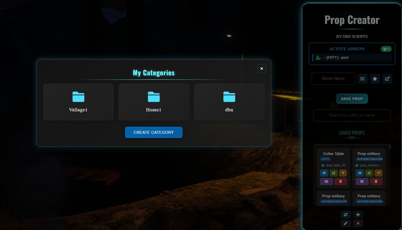 Prop Creator [ESX/QB/QBOX] Ultimate PROP CREATOR & OBJECT PLACER SCRIPT ...