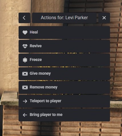 Playeractions