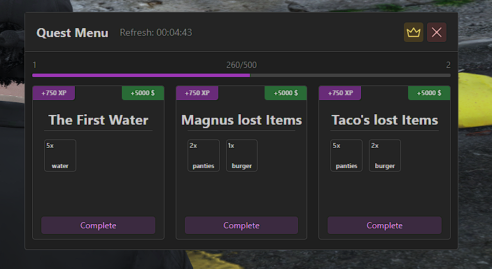 Quest System [FREE] - FiveM Releases - Cfx.re Community