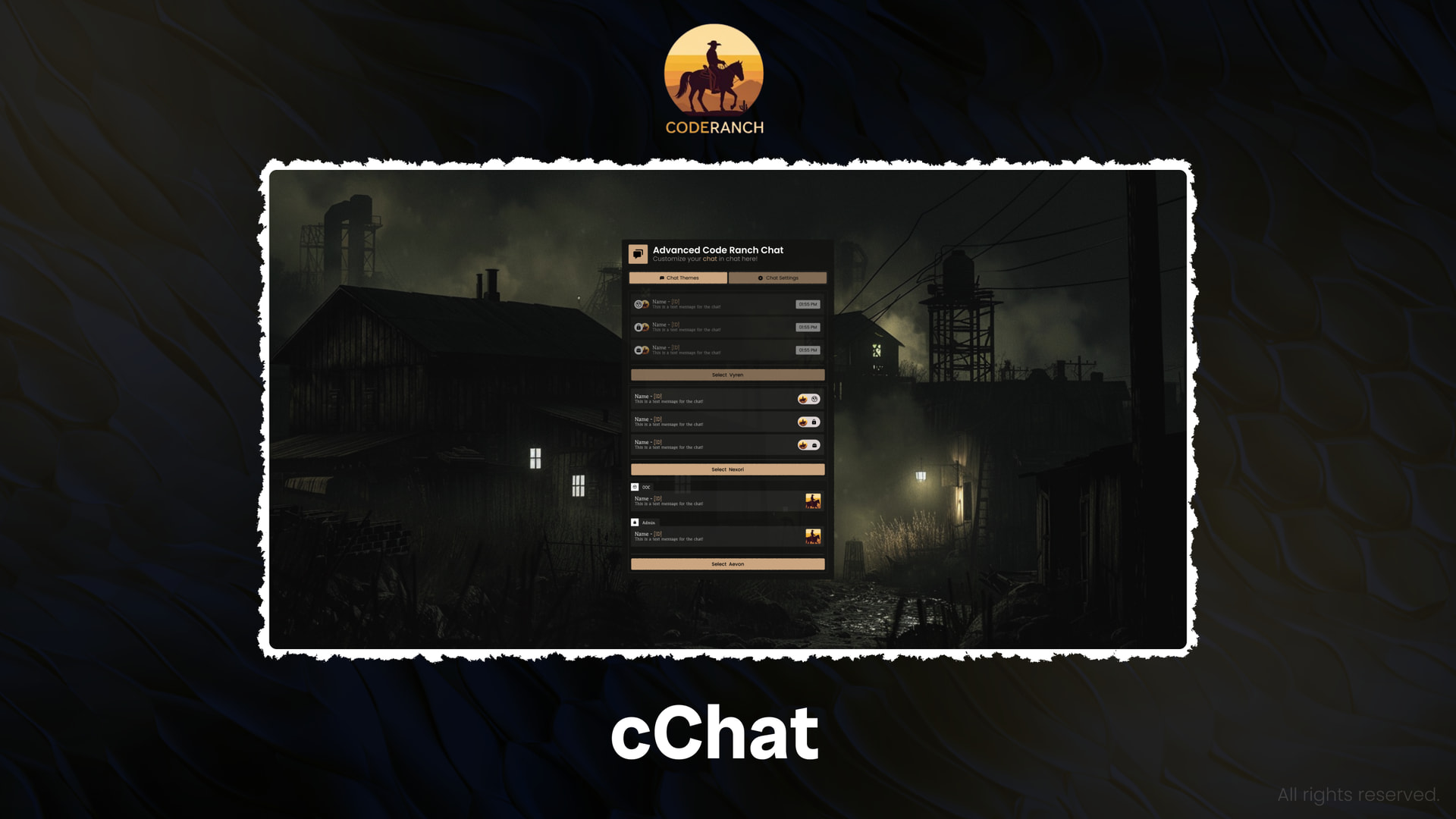 RedM Ultimate Chat Script | Text Formatting & Mention & Emoji System ...