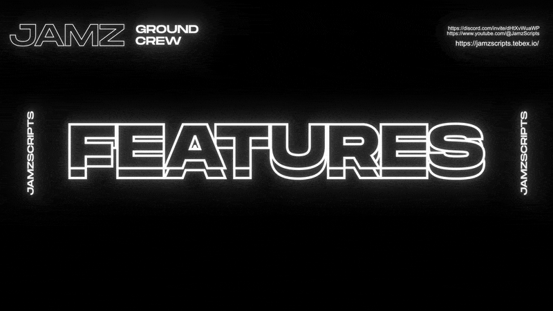 JamzGroundCrew Job – Professional Airport Operations [QBCore | ESX | QBox] thumbnail 2