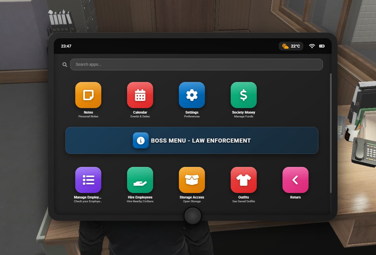 [PAID] QB-Menu Tablet UI - FiveM Releases - Cfx.re Community