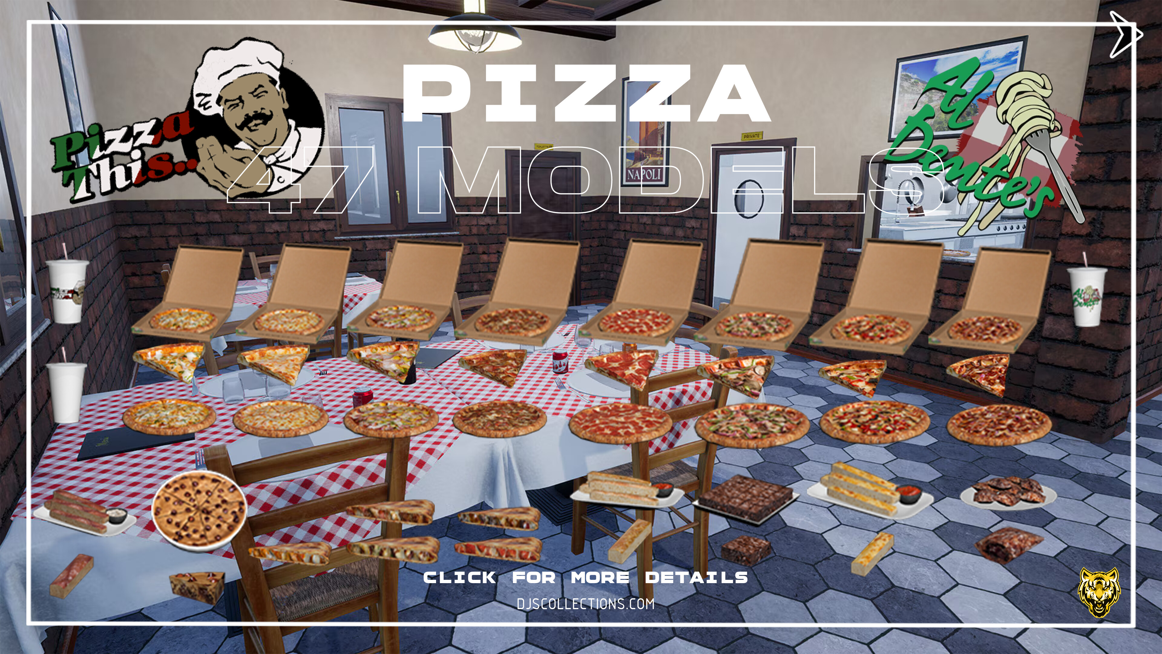 [PAID] [PROPS] Pizza Multi Lore Restaurants FiveM Releases Cfx.re