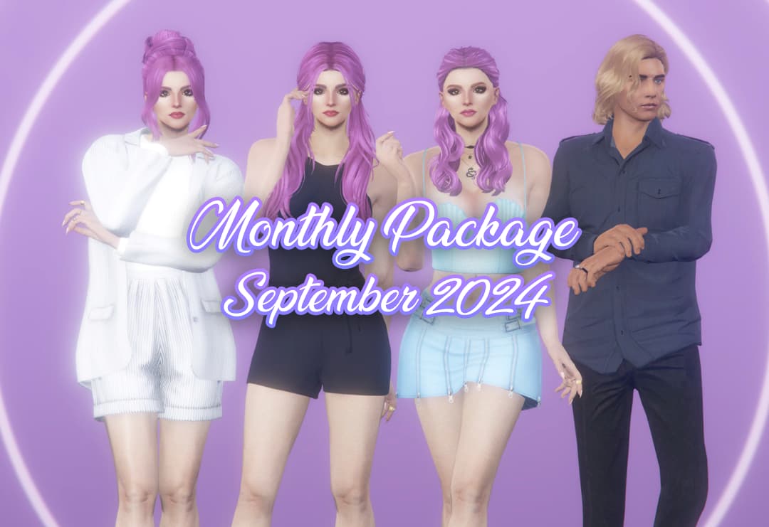 [PAID] Dollie Mods September 2024 clothing pack Thumbnail