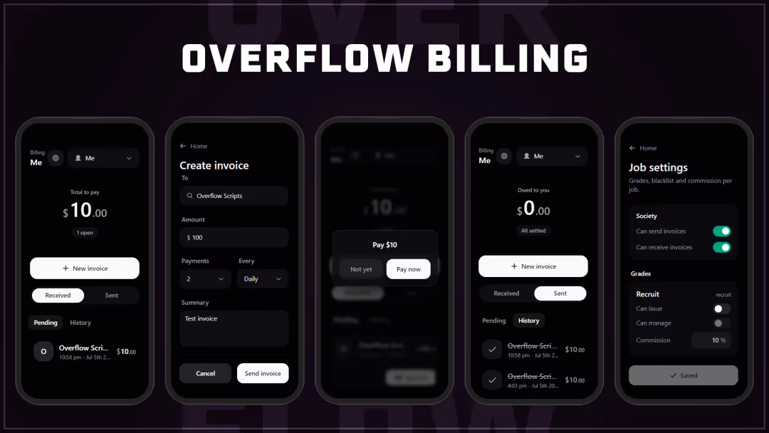 Billing app