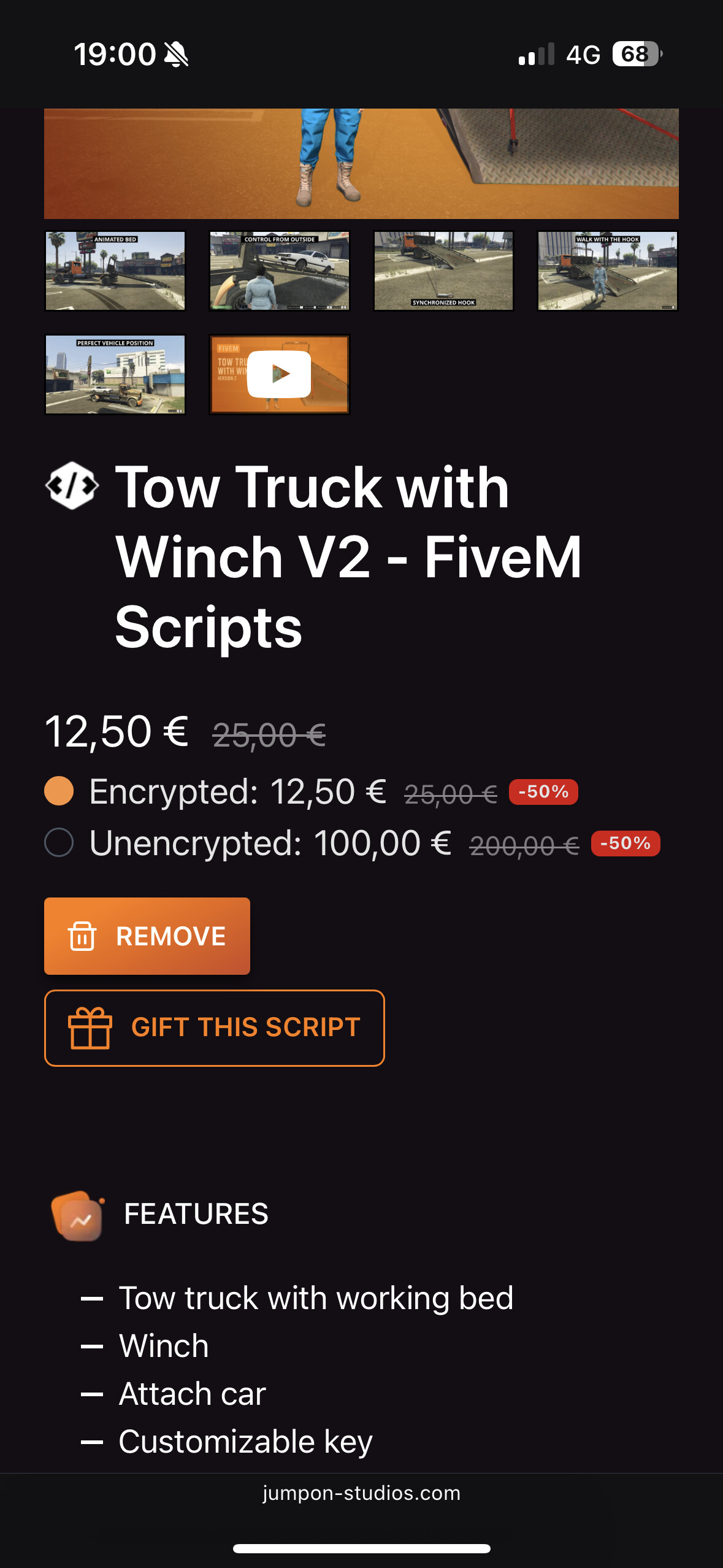 Tow Truck w/ Winch - Version 2.0.0 - Page 2 - FiveM Releases - Cfx.re ...
