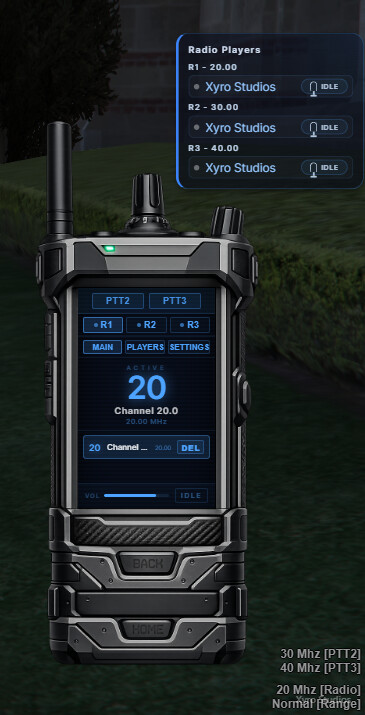 [PAID][QB/ESX/QBOX] Advanced Multi-Slot Radio System | 3 Channels, UI ...