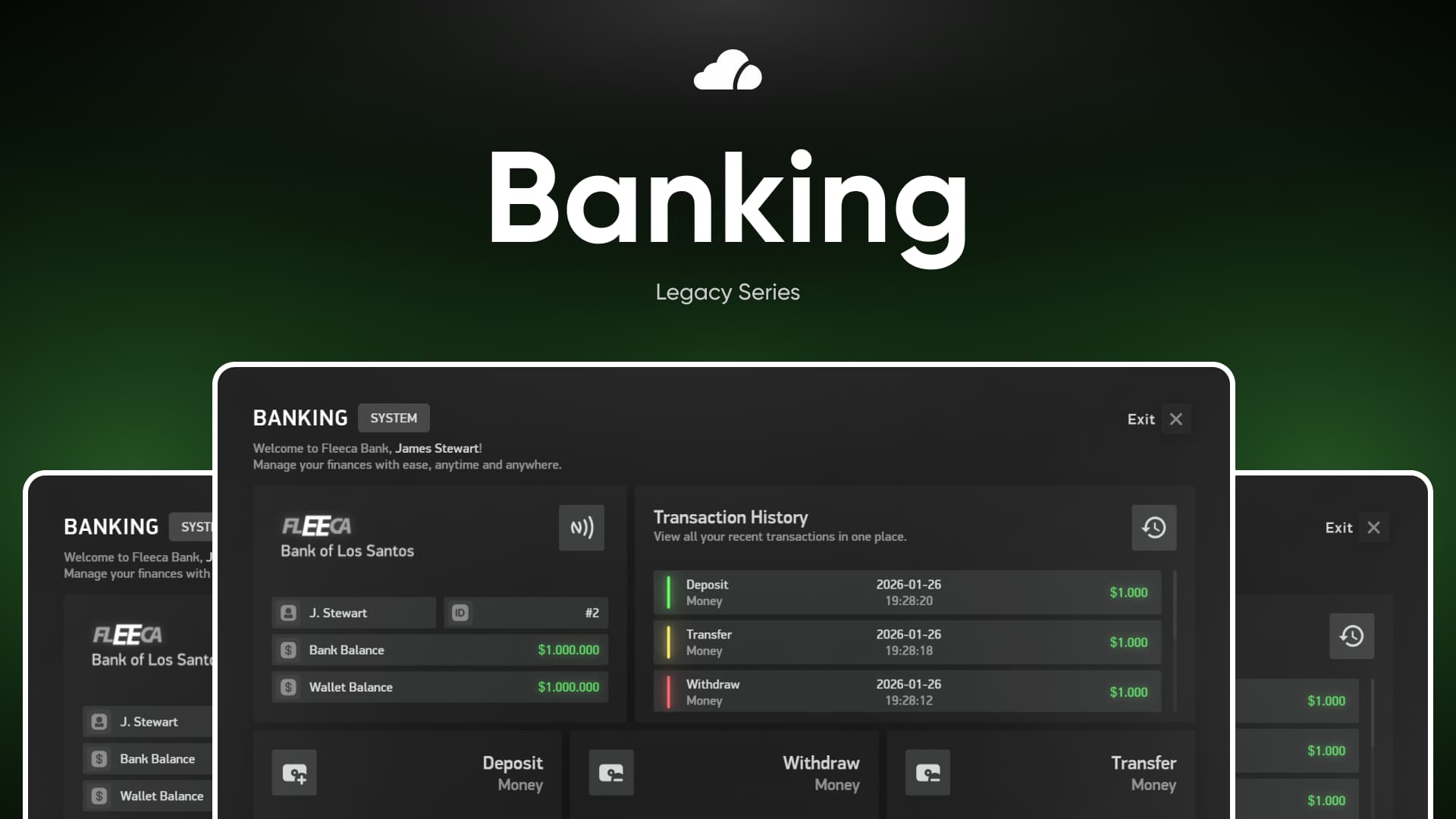 Banking – Cloud Resources [Legacy Series] - FiveM Releases - Cfx Forum