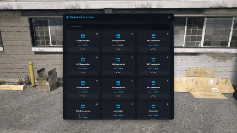 mizu_smartshop - Access Restrictions