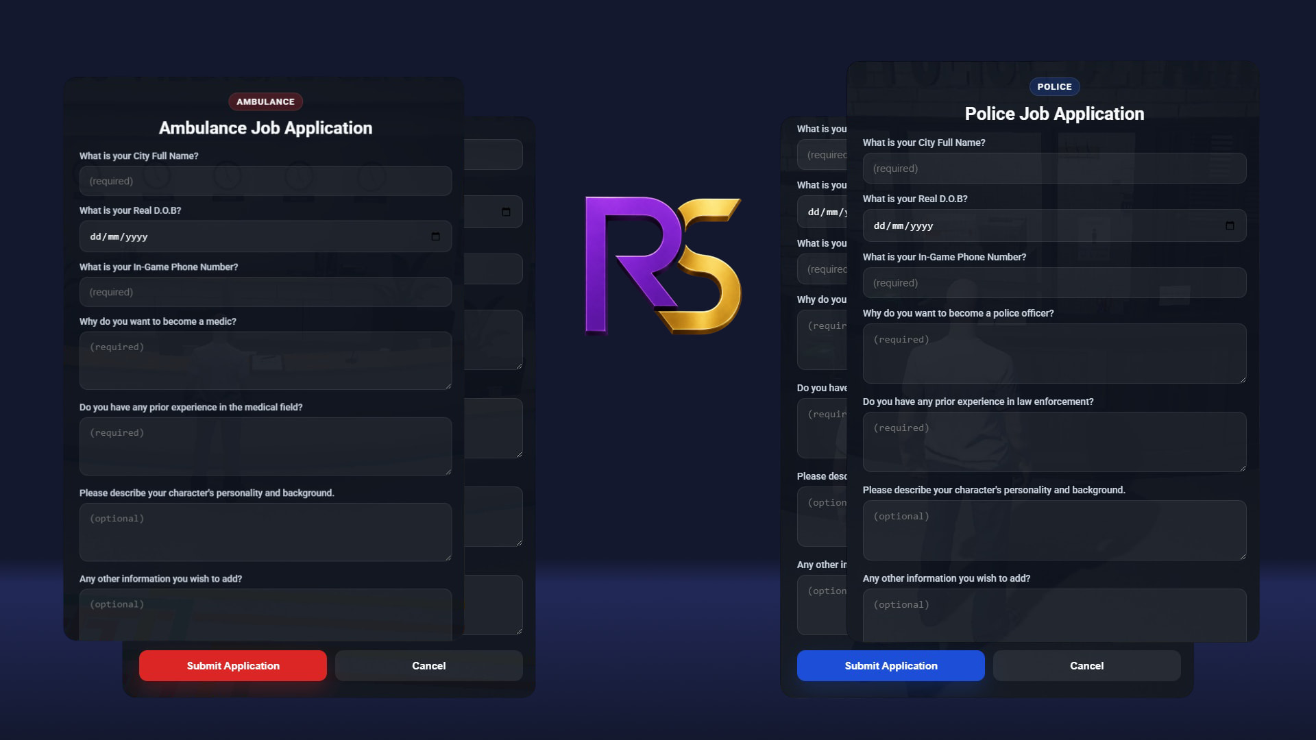 [QBOX] Dep Application Forms - FiveM Releases - Cfx Forum