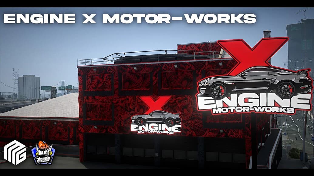 🔧[PAID MLO] EngineX Motor-Works | FiveM Mechanic Shop 🏎️ Thumbnail