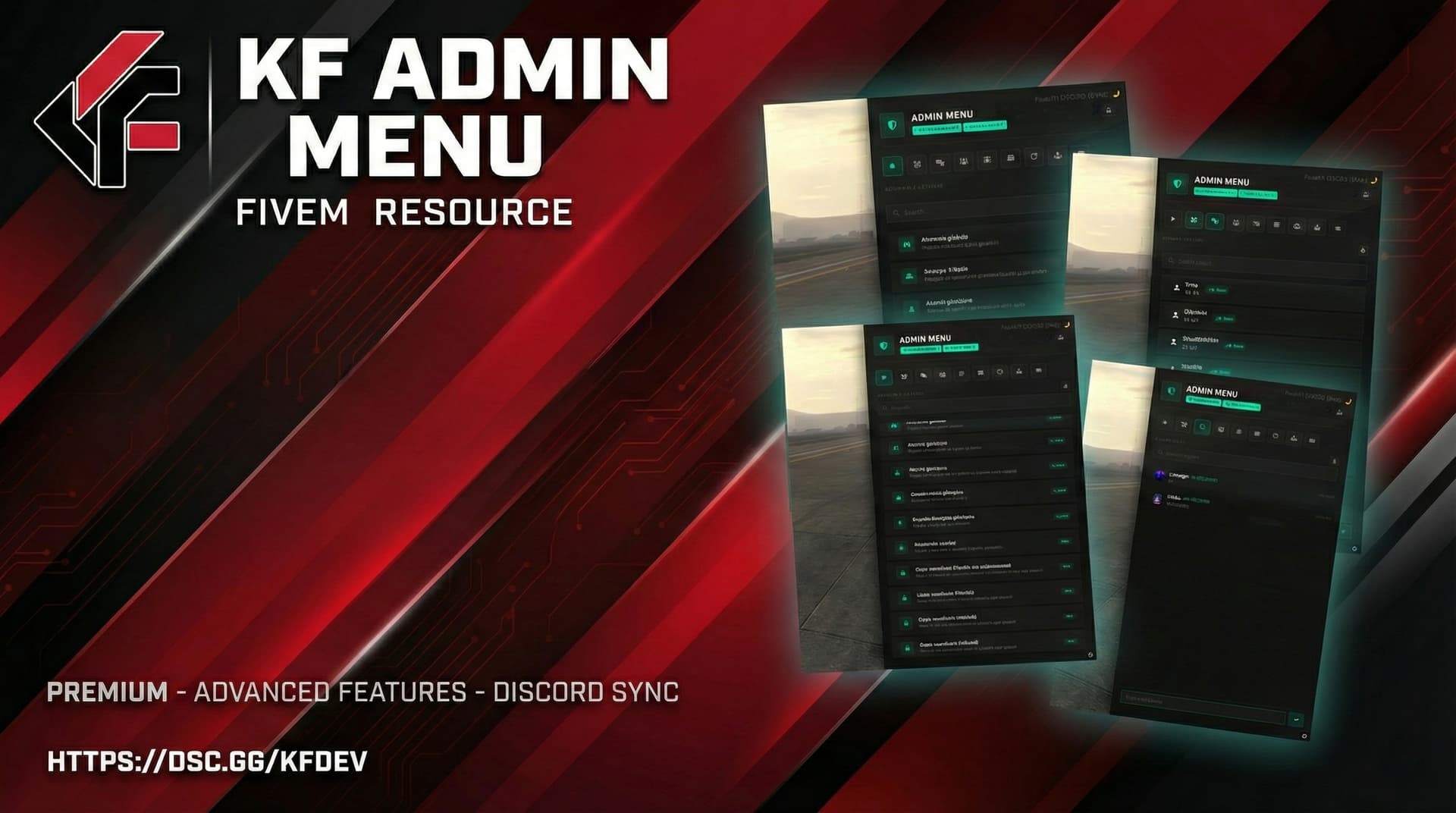 [ESX/QB/QBox] Advanced AdminMenu with Discord sync - FiveM Releases ...