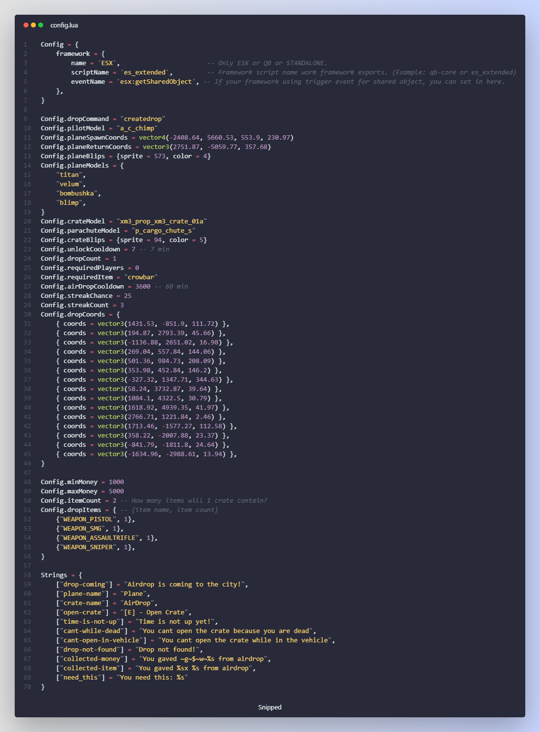 airdropcode
