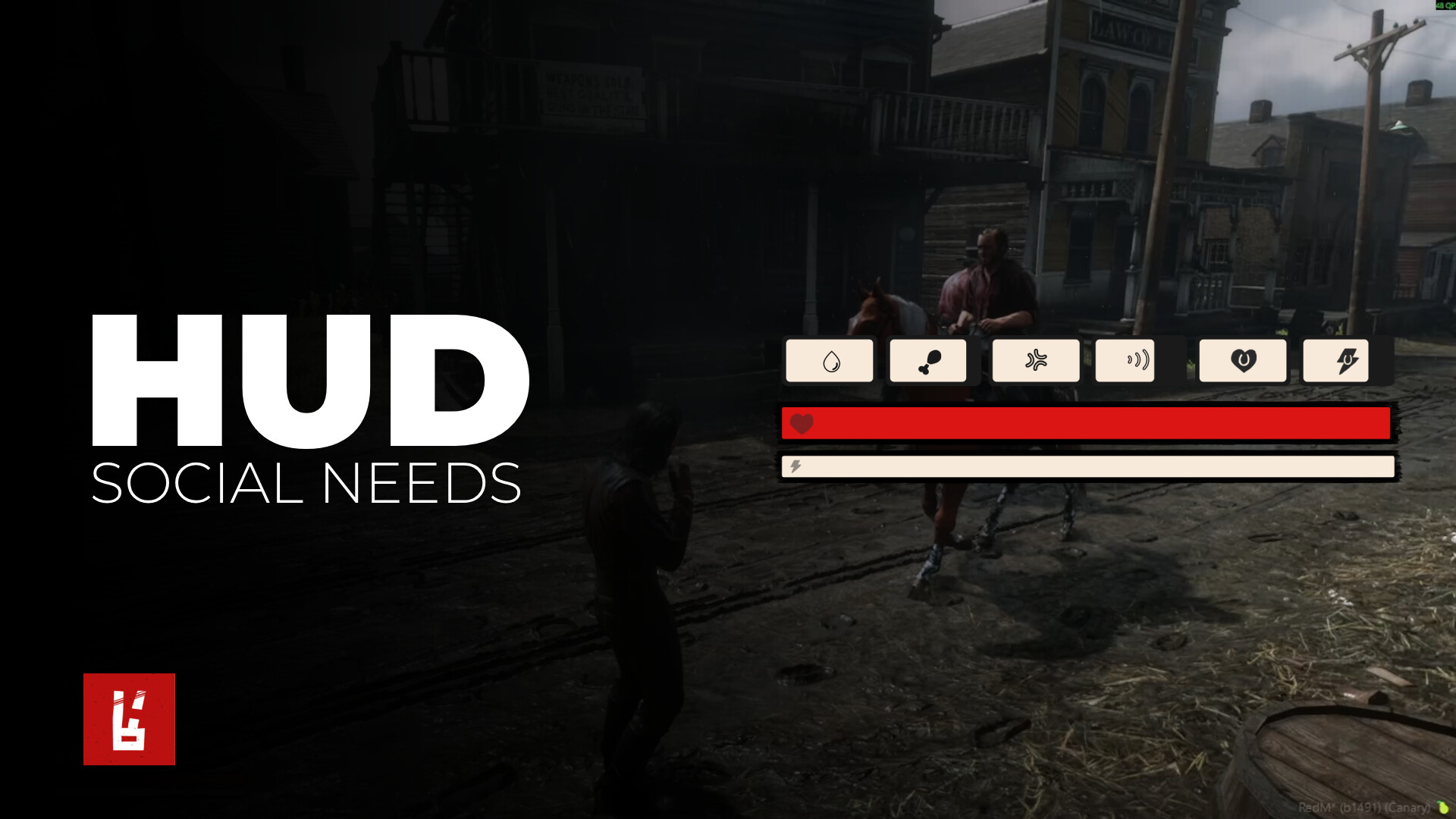 [PAID] HUD Script - VORP - RSG - FRP - RedM Releases - Cfx Forum