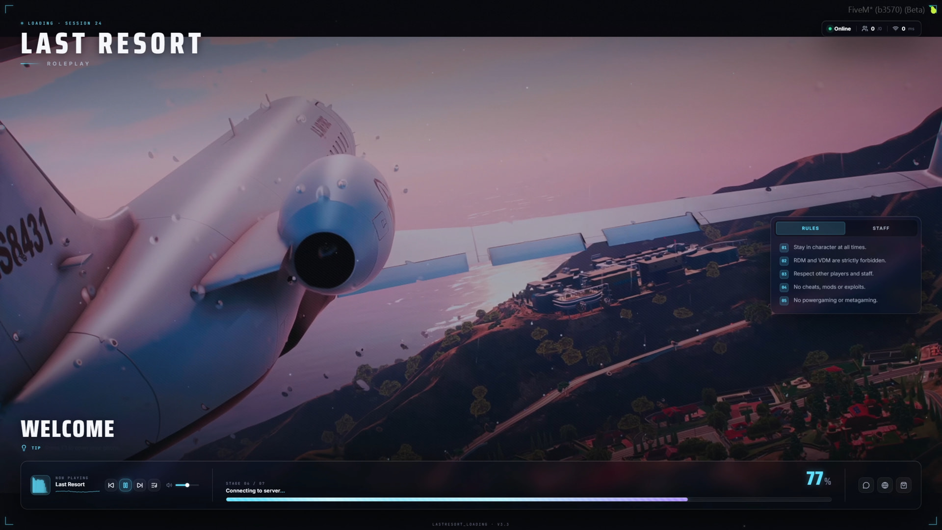 [FREE] [Standalone] LastResort Loading Screen - A glass-panel loading ...