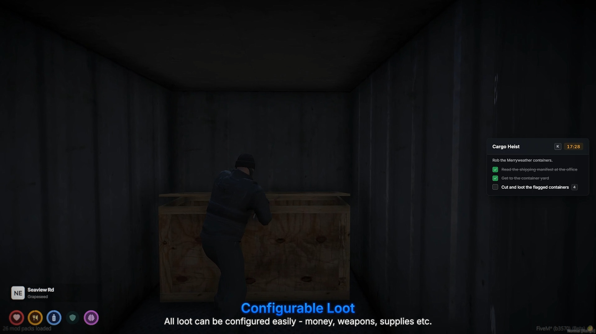 [QB/QBOX/ESX] CC Container Heist | Heist Contracts Addon - FiveM ...