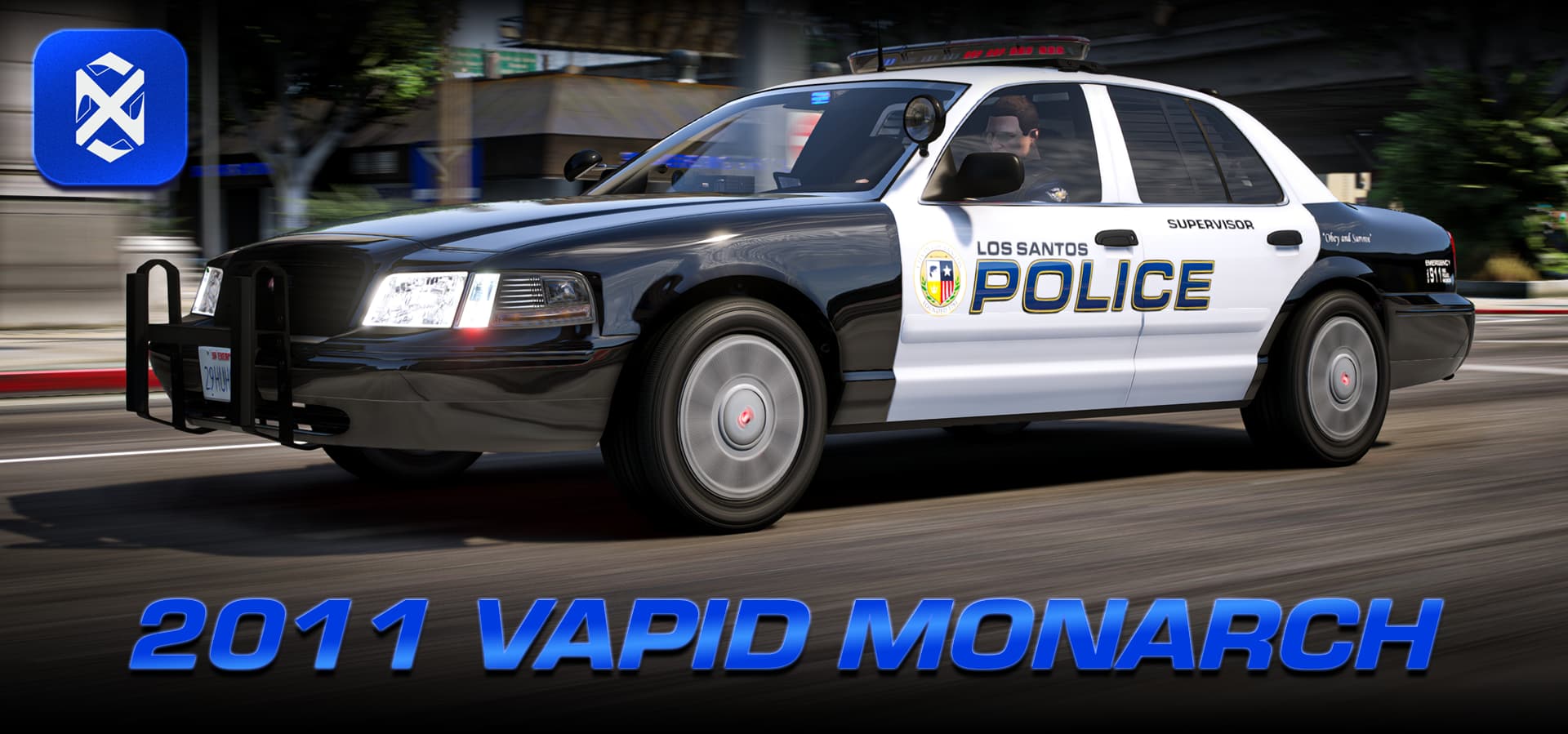ONX Vapid Monarch Police Interceptor (2011) Thumbnail