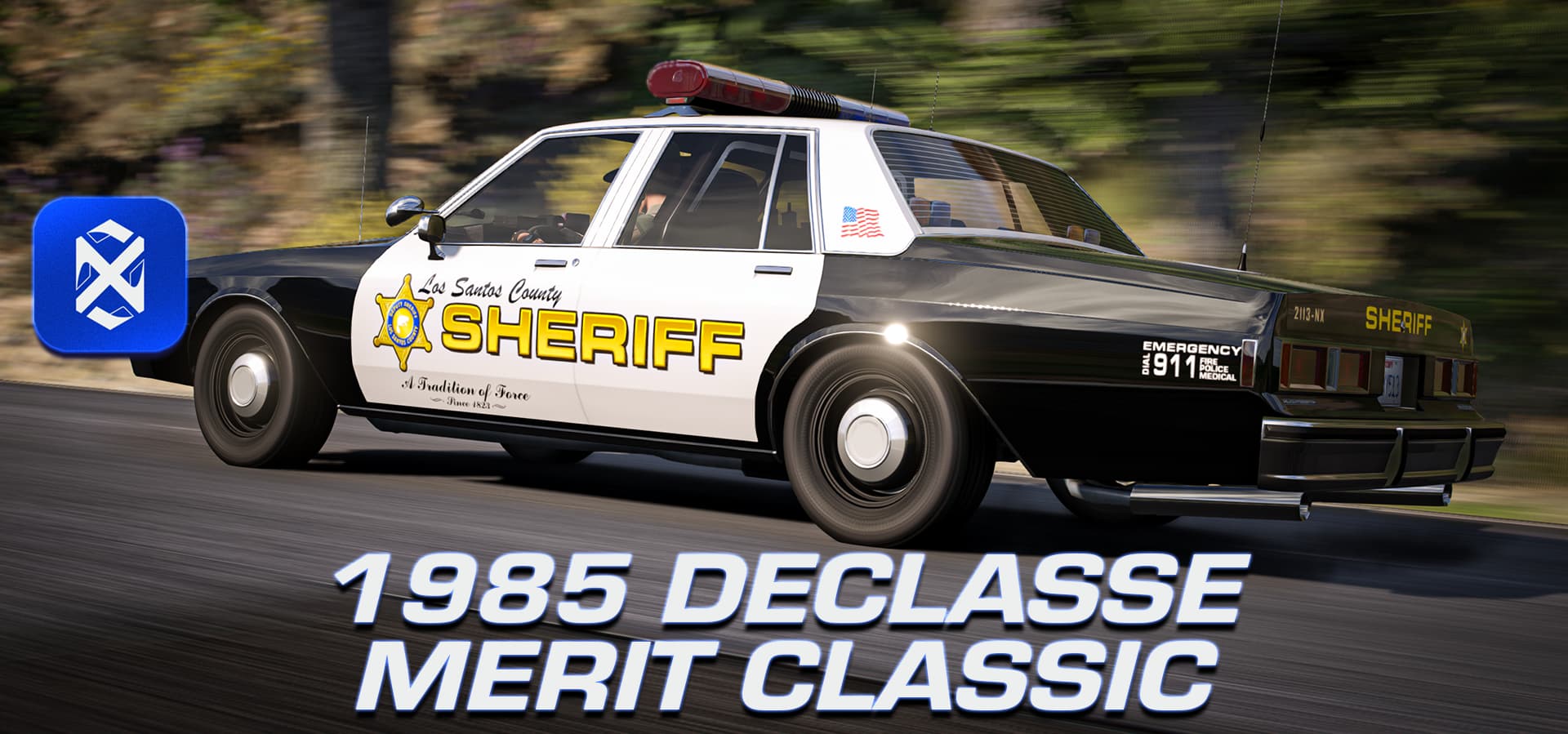 ONX Declasse Merit Classic Police Interceptor (1985) Thumbnail