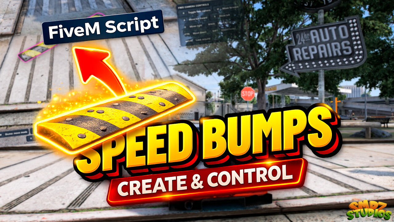 [PAID] Speed Bumps — Smart Traffic Slowing System - FiveM Releases ...