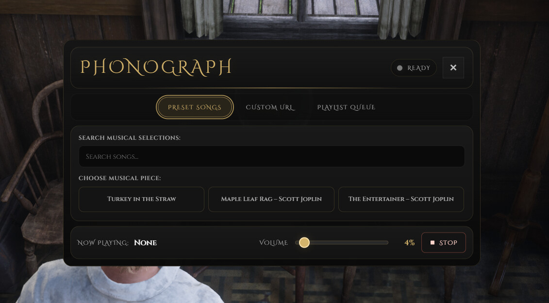 [VORP] Crowe Phonograph - Placeable Music Player & Queue System - RedM ...