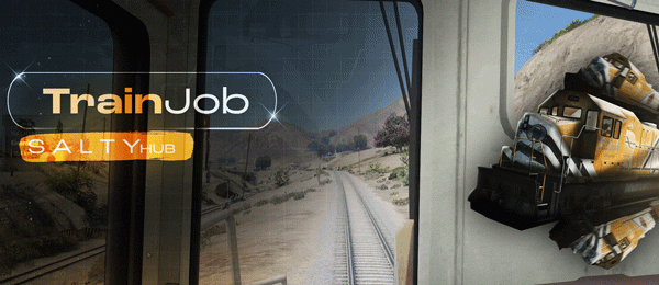SaltyTrains | Train & Metro Job System for FiveM [MAP + SCRIPT] [STANDALONE] Thumbnail